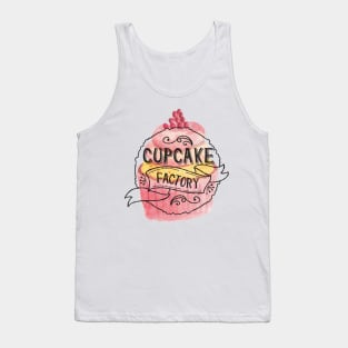 Cupcake Factory sweet design Tank Top